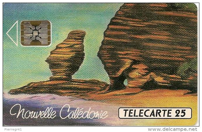 CARTE-PUCE-NOUVELLE-CALED ONIE-NC6A-11/92-SC5-BONHOMME De BOURAIL-N°GE-00057-VIDE-LUXE - Nouvelle-Calédonie