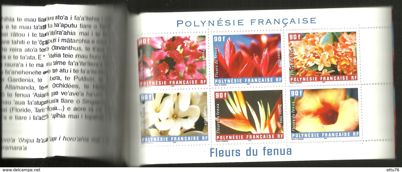 FRENCH.POLYNESIA  POLYNESIE  2004    FLOWERS  BOOKLET - Other & Unclassified