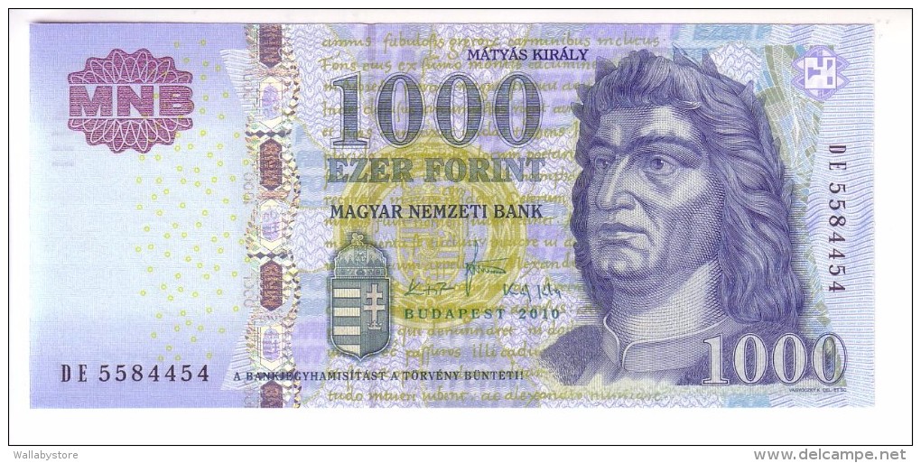 Hungary 1000 Forint (2010) UNC - Ungarn