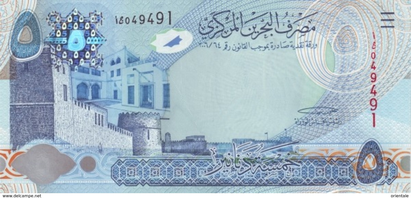 BAHRAIN P. 27a 5 D 2006 UNC - Bahrein