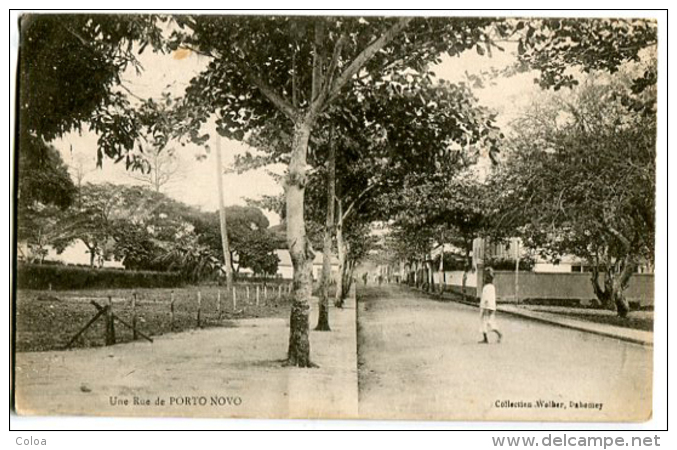 Dahomey Benin Une Rue De PORTO NOVO - Dahomey