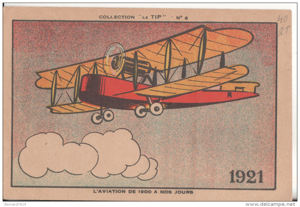L'aviation De 1900 A Nos Jours Collection Le Tip - Sonstige & Ohne Zuordnung