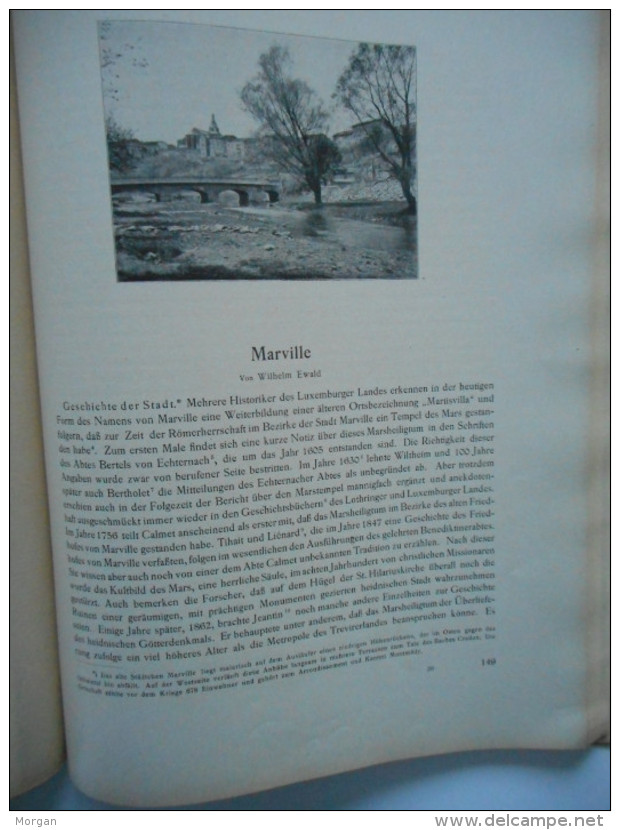 LORRAINE - MOSELLE, MEUSE - RARE, ART DES MONUMENTS ENTRE LA MEUSE ET LA MOSELLE, 1921, AVIOTH, MARVILLE...