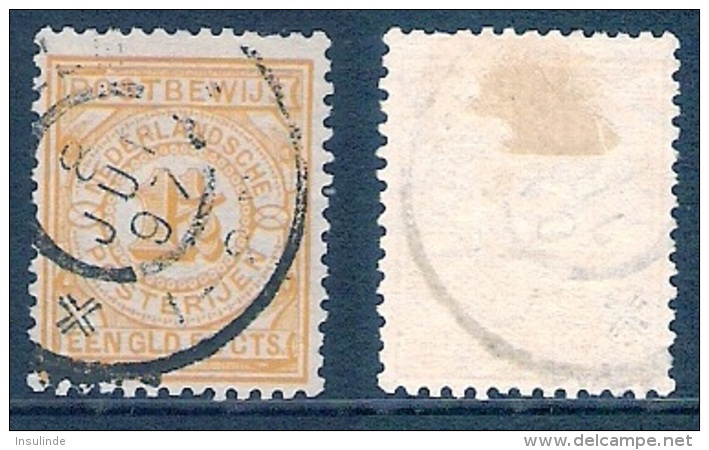 Nederland Postbewijszegels 1 T/m 7 1884, Gestempeld, N° PW 1-7 - Gebruikt