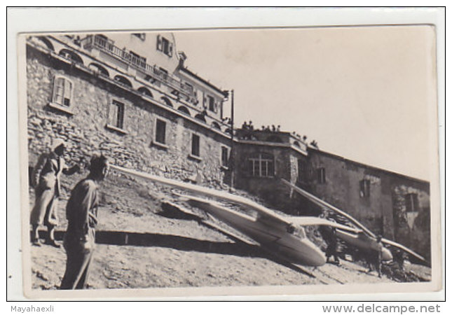 Segelflug Ab Muottas-Muragl - Fotokarte 1939    (60418) - Sonstige & Ohne Zuordnung