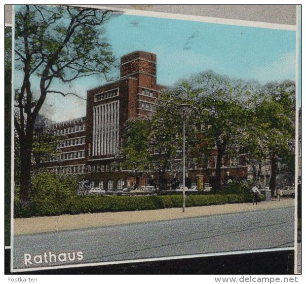 ÄLTERE POSTKARTE OBERHAUSEN KAISERGARTEN RATHAUS SCHLOSS OBERHAUSEN STADTHALLE TERRASSE AK Ansichtskarten Cpa Postcard - Oberhausen