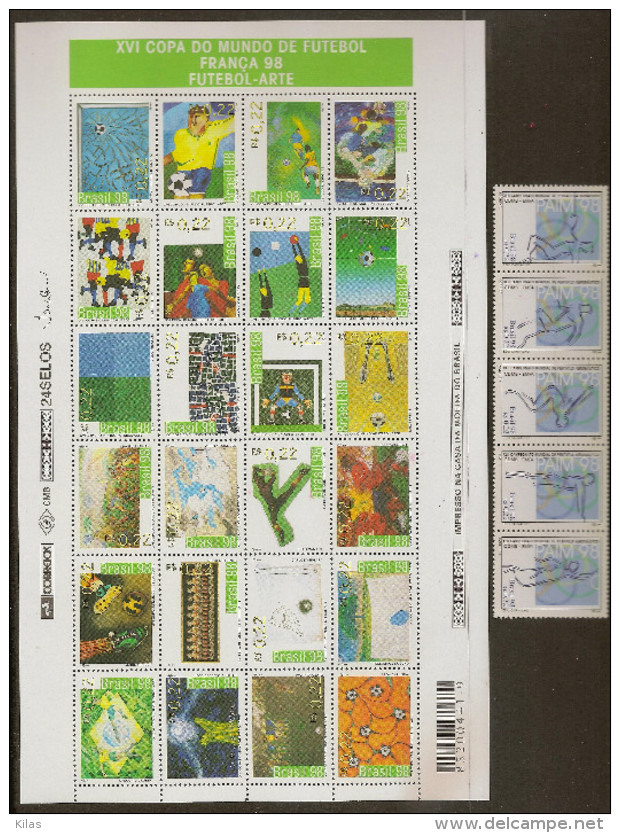 BRAZIL  1998 FULL YEAR - Volledig Jaar