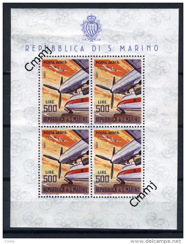 1967 - SAINT-MARIN - SAN MARINO - Unif. BF 37 - NH - ( L162511) - Blocchi & Foglietti