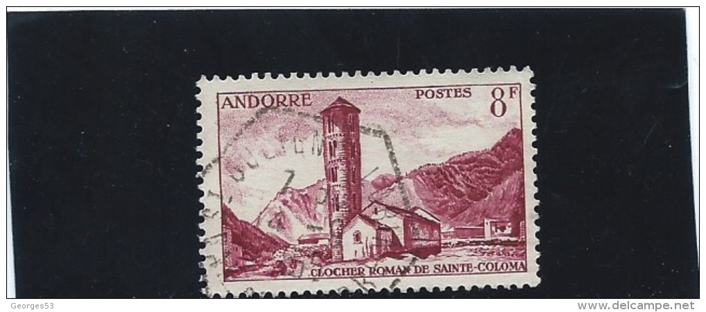 ANDORRE N°  143  O       Valeur YT :  0,80 € - Oblitérés