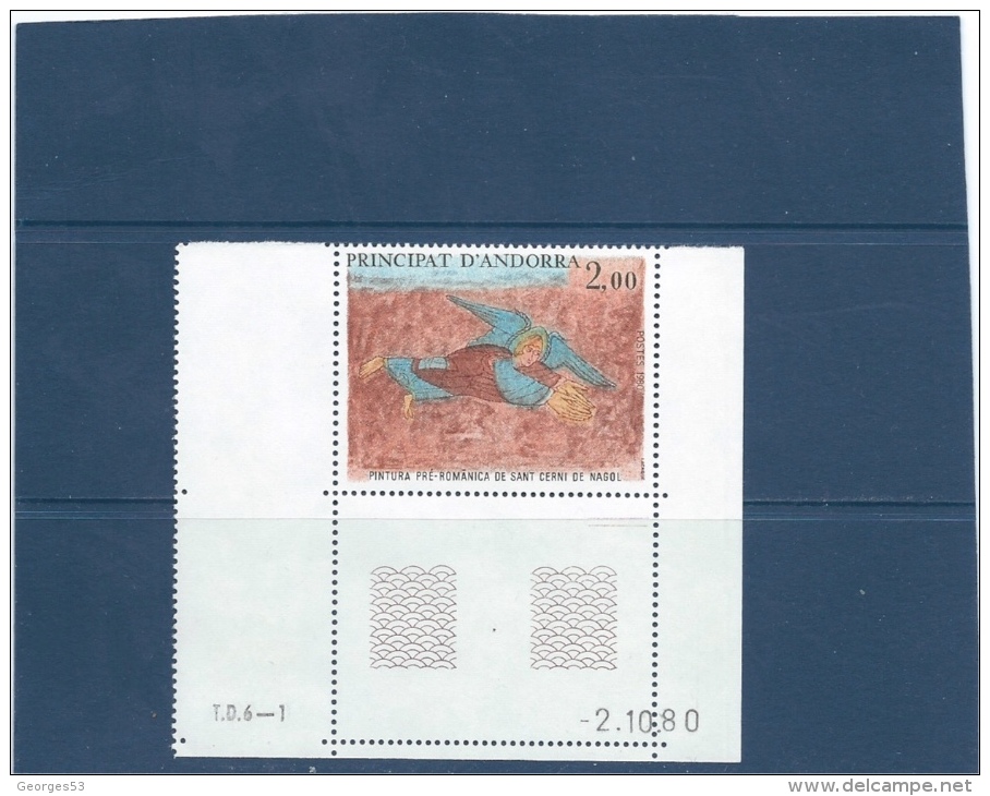 ANDORRE  N°   290  **       Valeur YT :  1,60 € - Unused Stamps