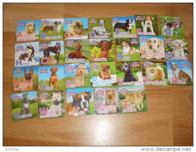 Magnets 26 ABECEDA DOGS Hunde:-) - Magnets
