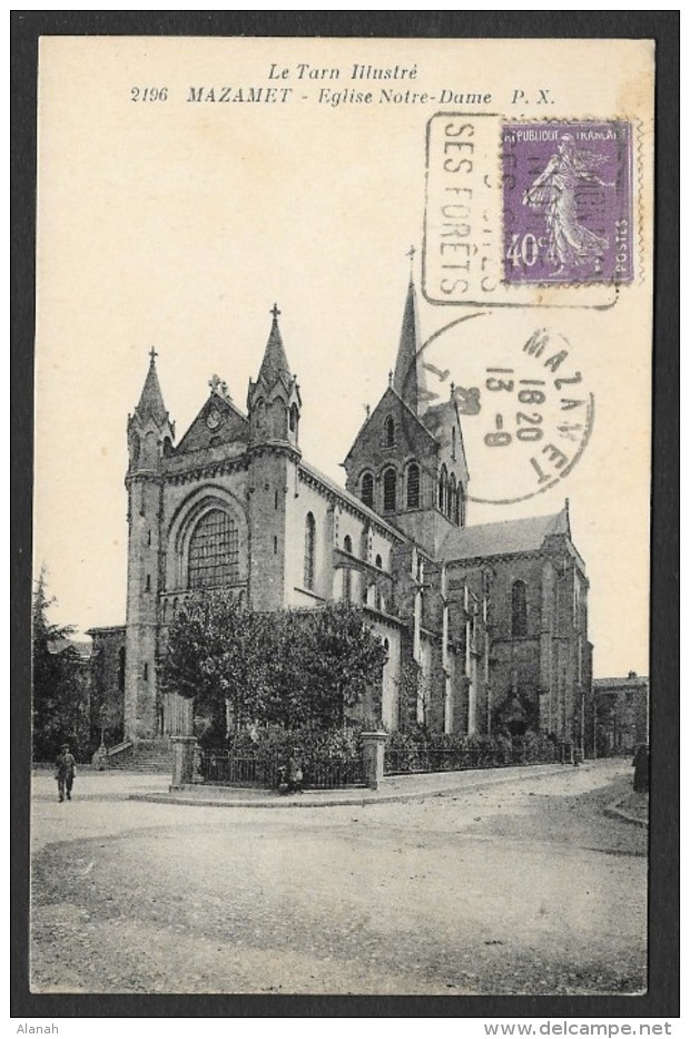 MAZAMET Eglise Notre Dame (P.X) Tarn (81) - Mazamet