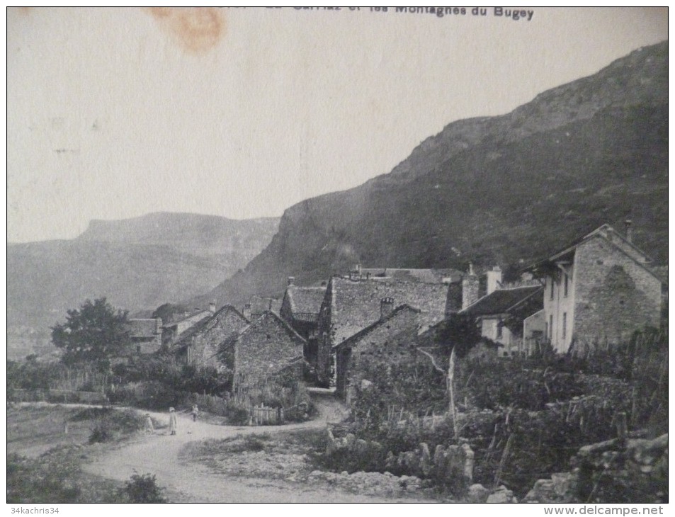 CPA  01 Ain Villebois La Carlaz Et Les Montagnes Du Bugey - Unclassified