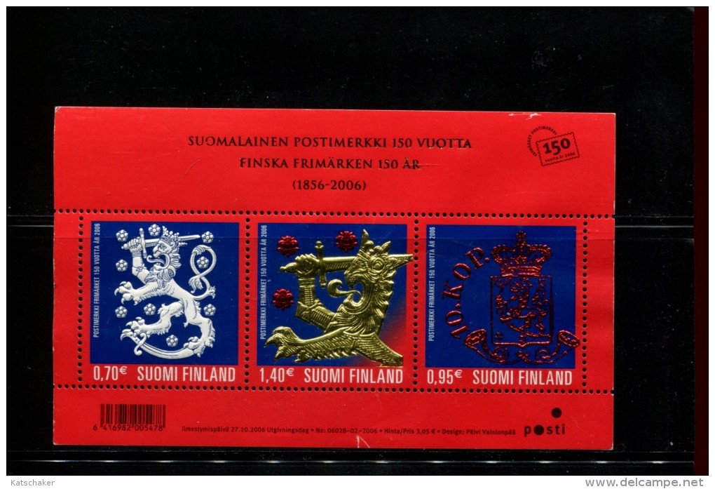 FINLAND MINT NEVER HINGED POSTFRISCH EINWANDFREI NEUF SANS CHARNIERE YVERT BF 41 FLORA BLOEMEN - Blokken & Velletjes