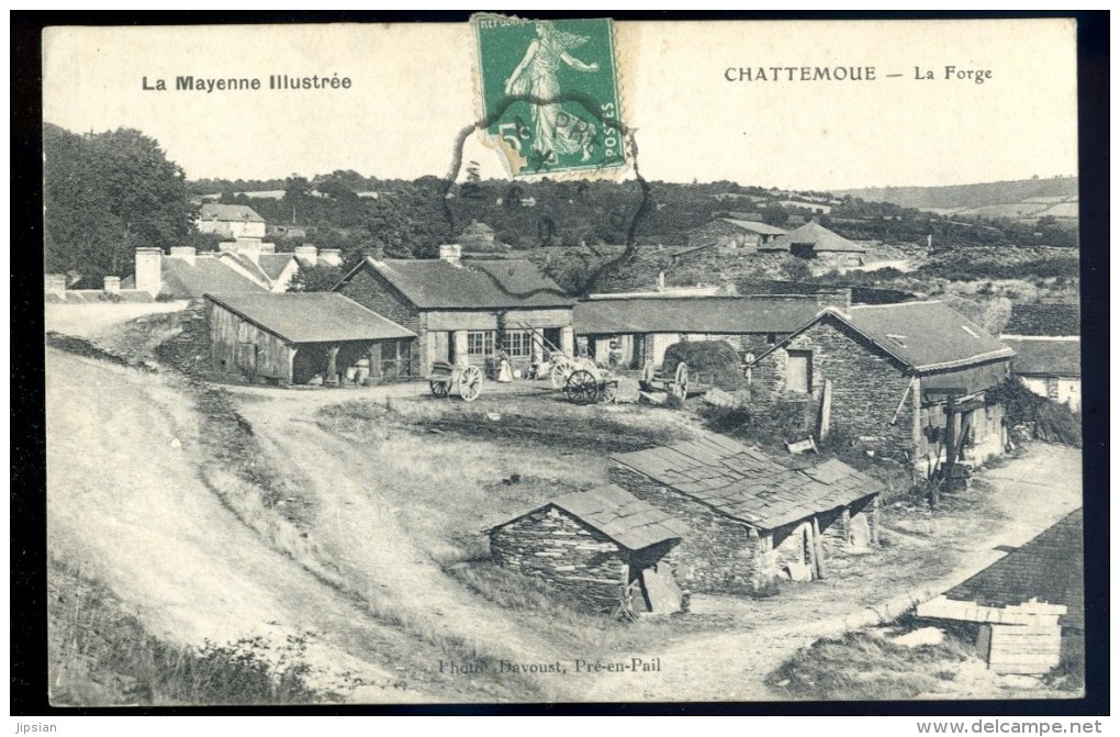 Cpa Du 53 Chattemoue - La Forge  -- La Mayenne Illustrée  LIOB51 - Autres & Non Classés