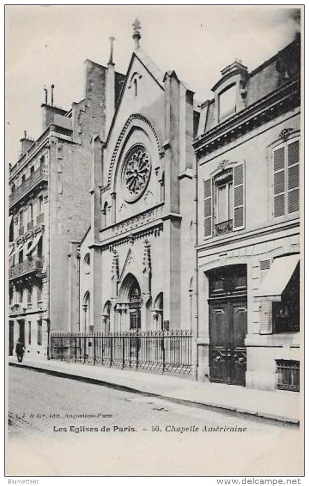 CPA Série Les églises De Paris éditeur L Et J Angoulême Non Circulé - Eglises