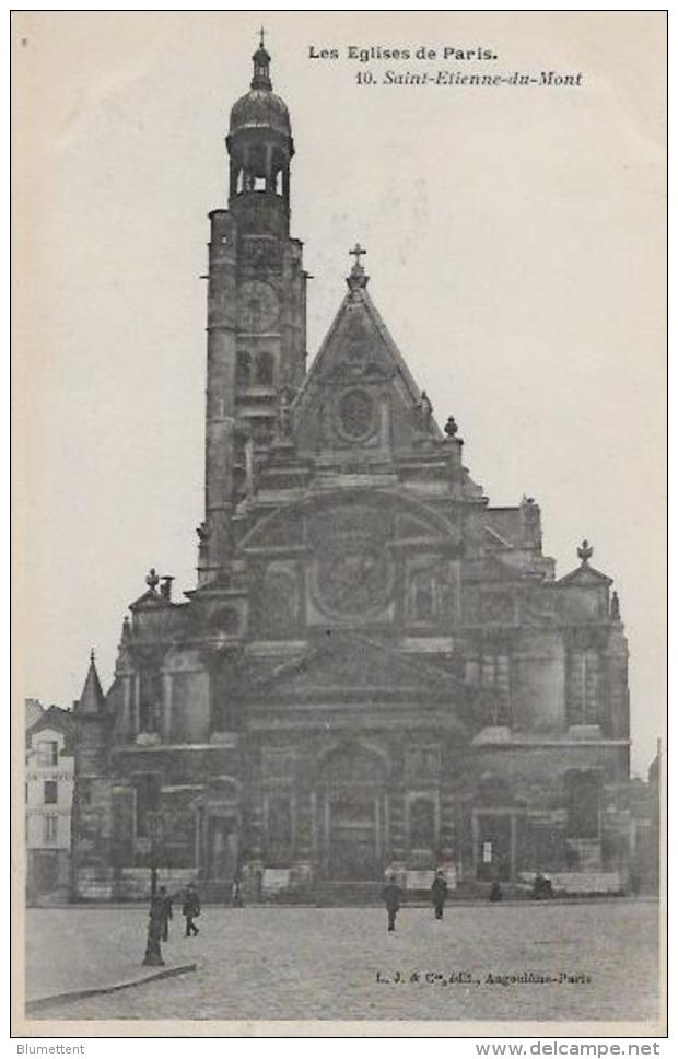 CPA Série Les églises De Paris éditeur L Et J Angoulême Non Circulé - Churches