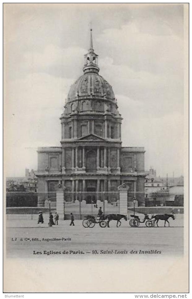 CPA Série Les églises De Paris éditeur L Et J Angoulême Non Circulé - Eglises