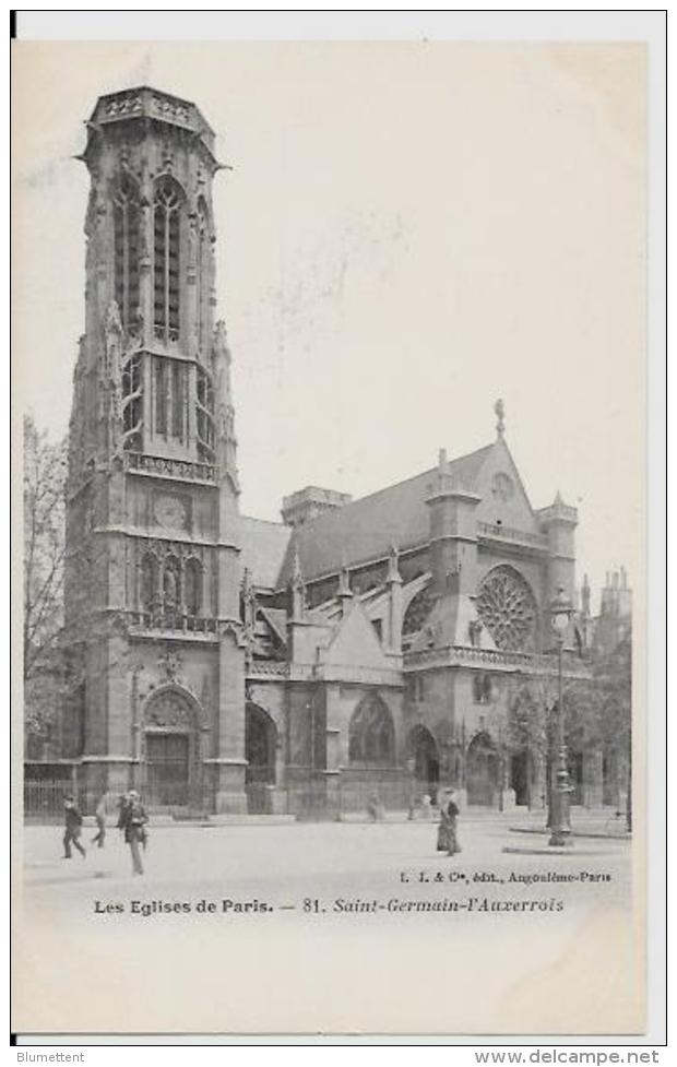 CPA Série Les églises De Paris éditeur L Et J Angoulême Non Circulé - Eglises