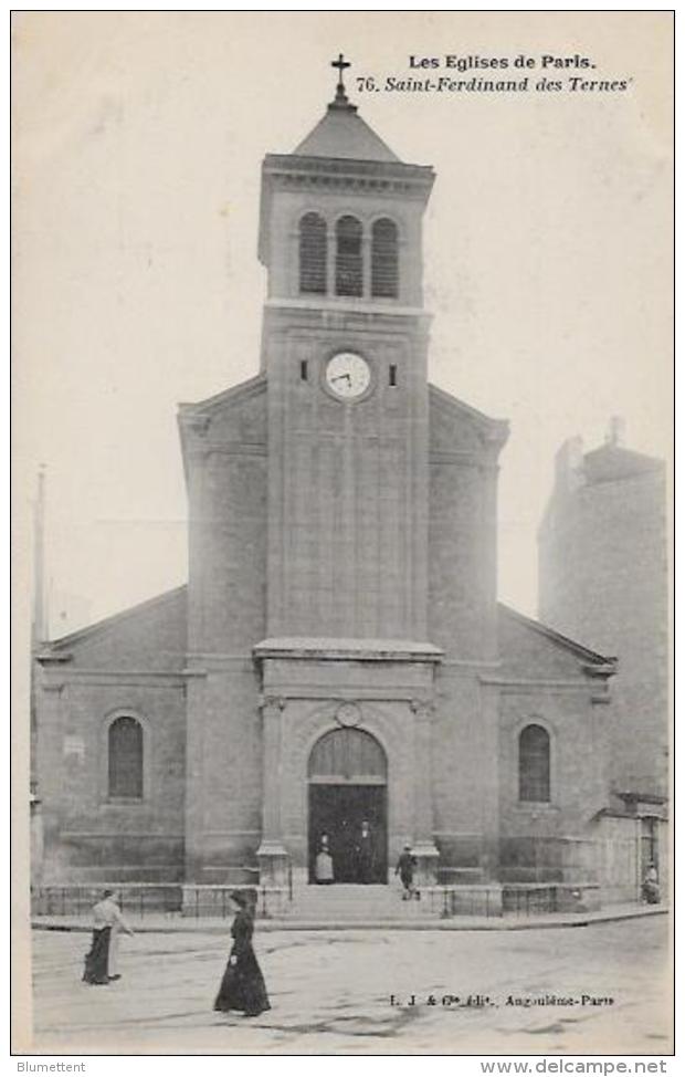 CPA Série Les églises De Paris éditeur L Et J Angoulême Non Circulé - Churches