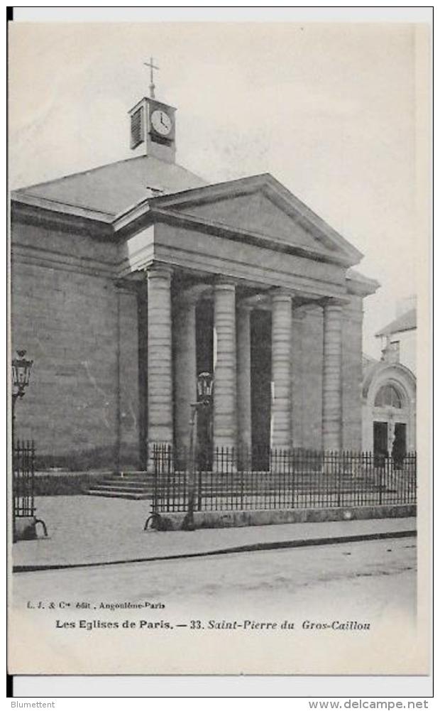 CPA Série Les églises De Paris éditeur L Et J Angoulême Non Circulé - Eglises