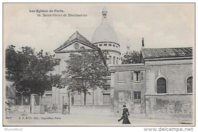 CPA Série Les églises De Paris éditeur L Et J Angoulême Non Circulé - Eglises