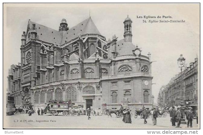 CPA Série Les églises De Paris éditeur L Et J Angoulême Non Circulé - Eglises