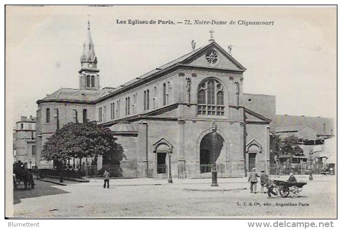 CPA Série Les églises De Paris éditeur L Et J Angoulême Non Circulé - Eglises