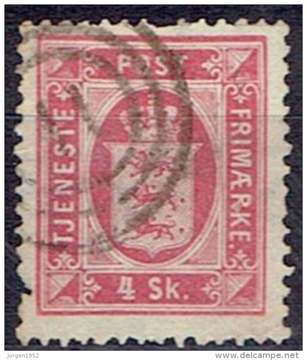 DENMARK  # FROM 1871  STANLEY GIBBONS O52  TK: 14 X 13 1/2 - Service