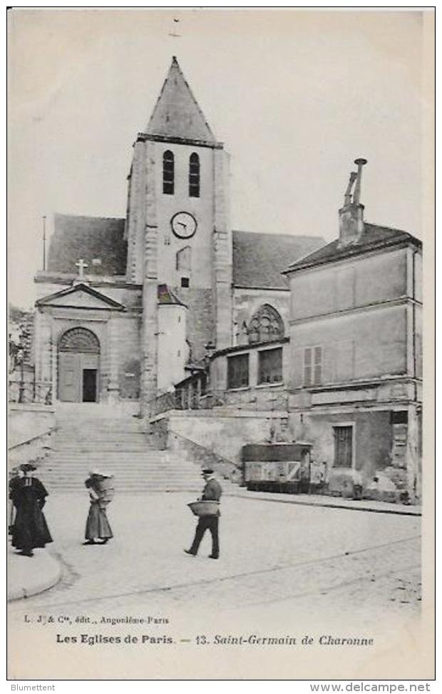 CPA Série Les églises De Paris éditeur L Et J Angoulême Non Circulé - Kirchen