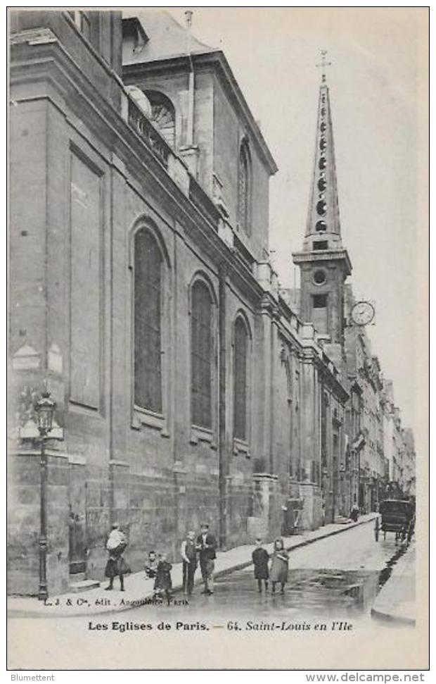 CPA Série Les églises De Paris éditeur L Et J Angoulême Non Circulé - Eglises