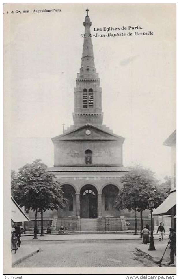 CPA Série Les églises De Paris éditeur L Et J Angoulême Non Circulé - Chiese