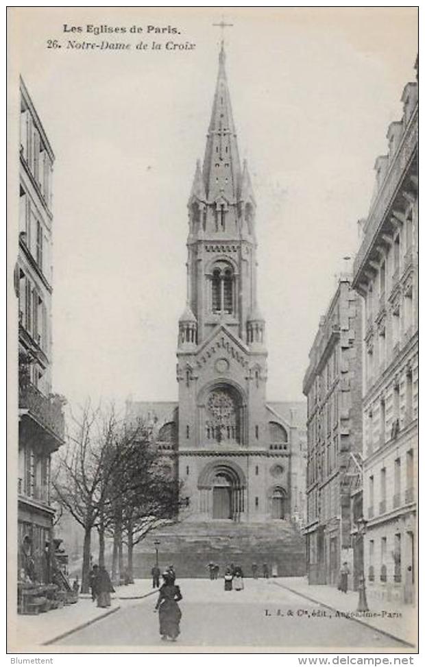 CPA Série Les églises De Paris éditeur L Et J Angoulême Non Circulé - Chiese