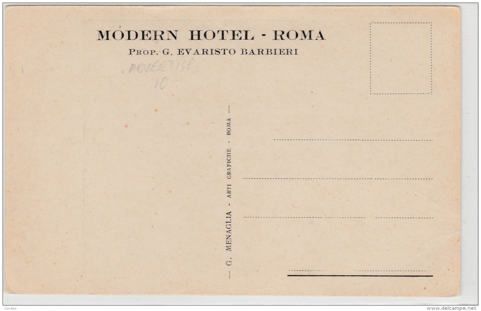 Italy - Roma - Modern Hotel - Bares, Hoteles Y Restaurantes