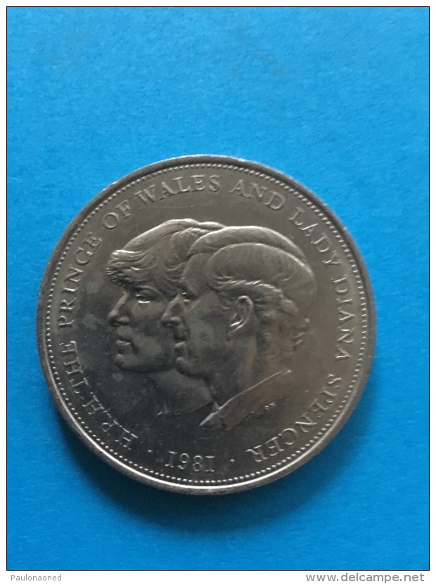 ELISABETH II   1981 - 25 New Pence