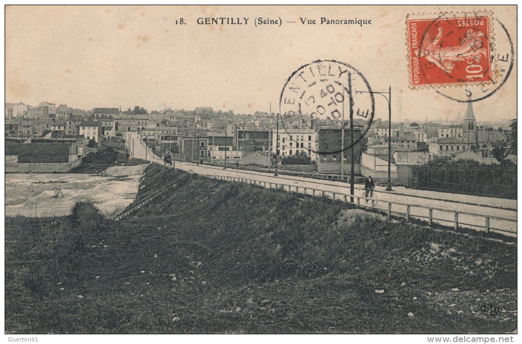 ( CPA 94 )  GENTILLY  /  Vue Panoramique - - Gentilly