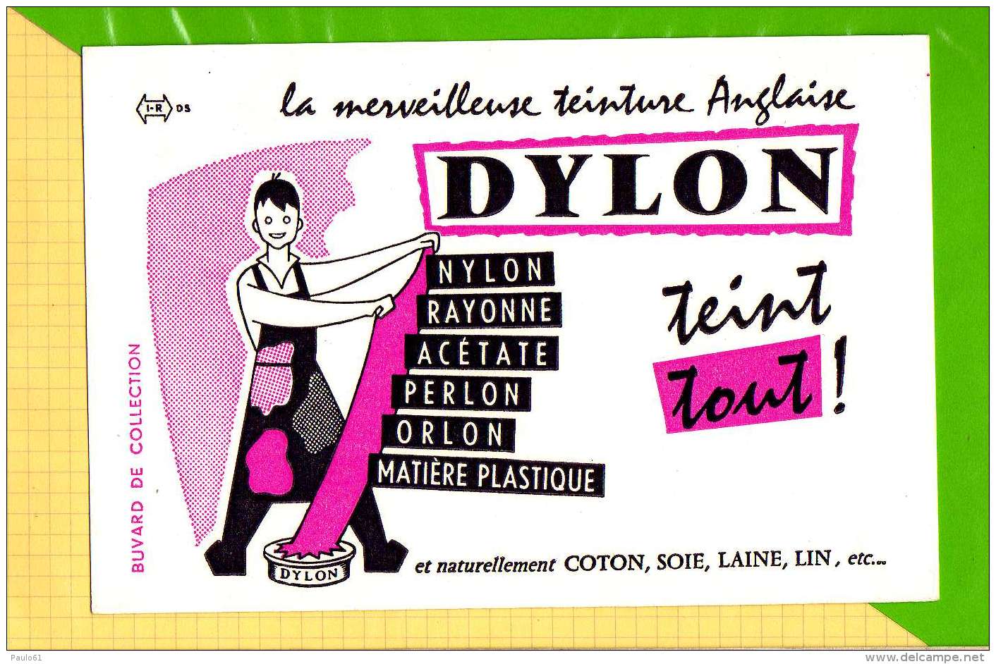 BUVARD &amp; Blotting Paper : Teinture Anglaise DYLON - Paints