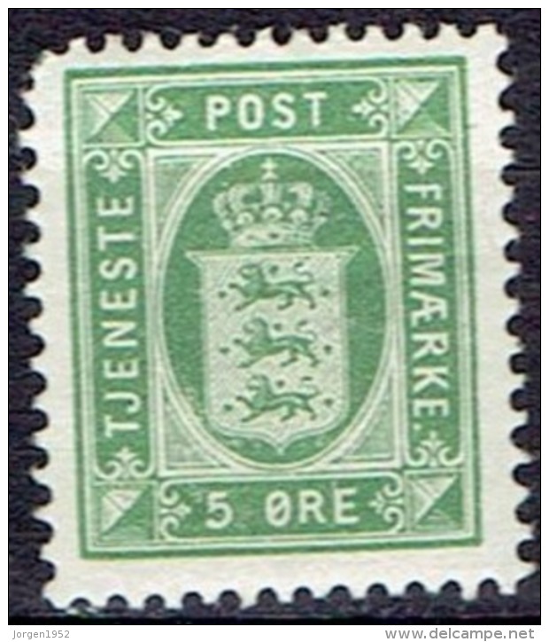 DENMARK  # FROM 1902  STANLEY GIBBONS O188* - Service