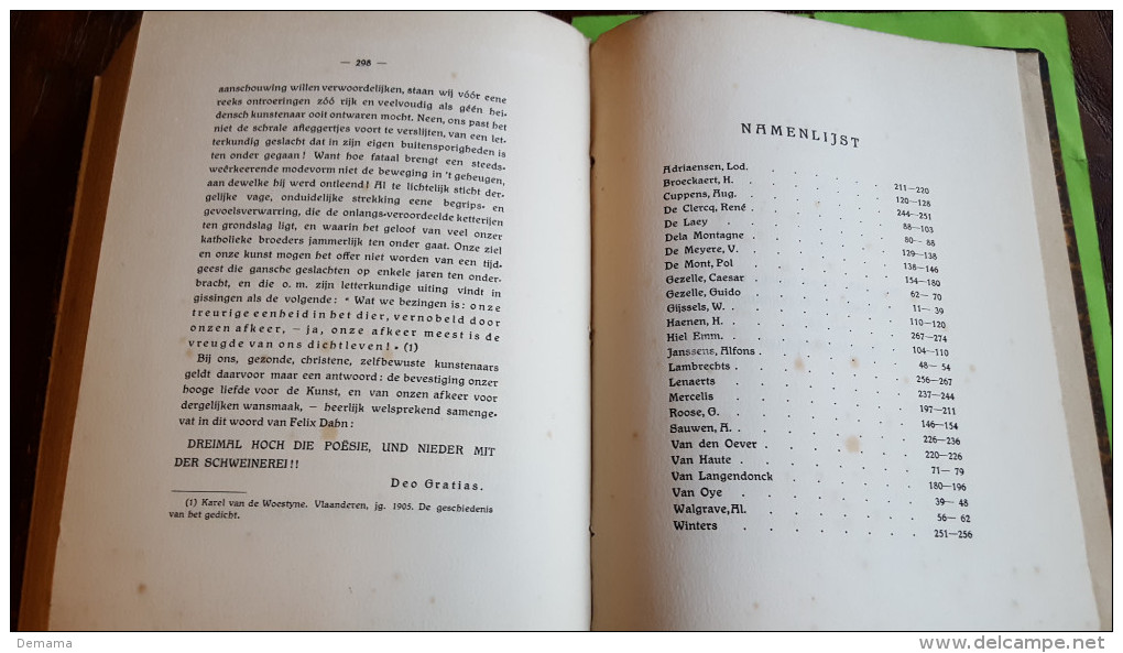 Onze dichters der Heimat, Proeve van dichterstudie door Aran Burfs, Frank Baur, 1909