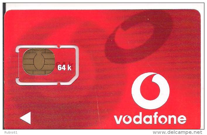 TARJETA GSM VODAFONE 64K ,B021, ANTIGUA - Vodafone