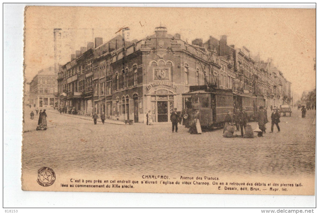 Charleroi - Avenue Des Viaducts (avec Arrêt De Tram) - Charleroi