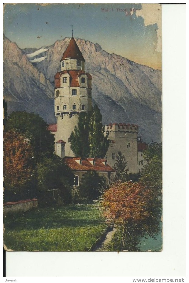 TIR142   --  HALL In TIROL   --  1917 - Hall In Tirol