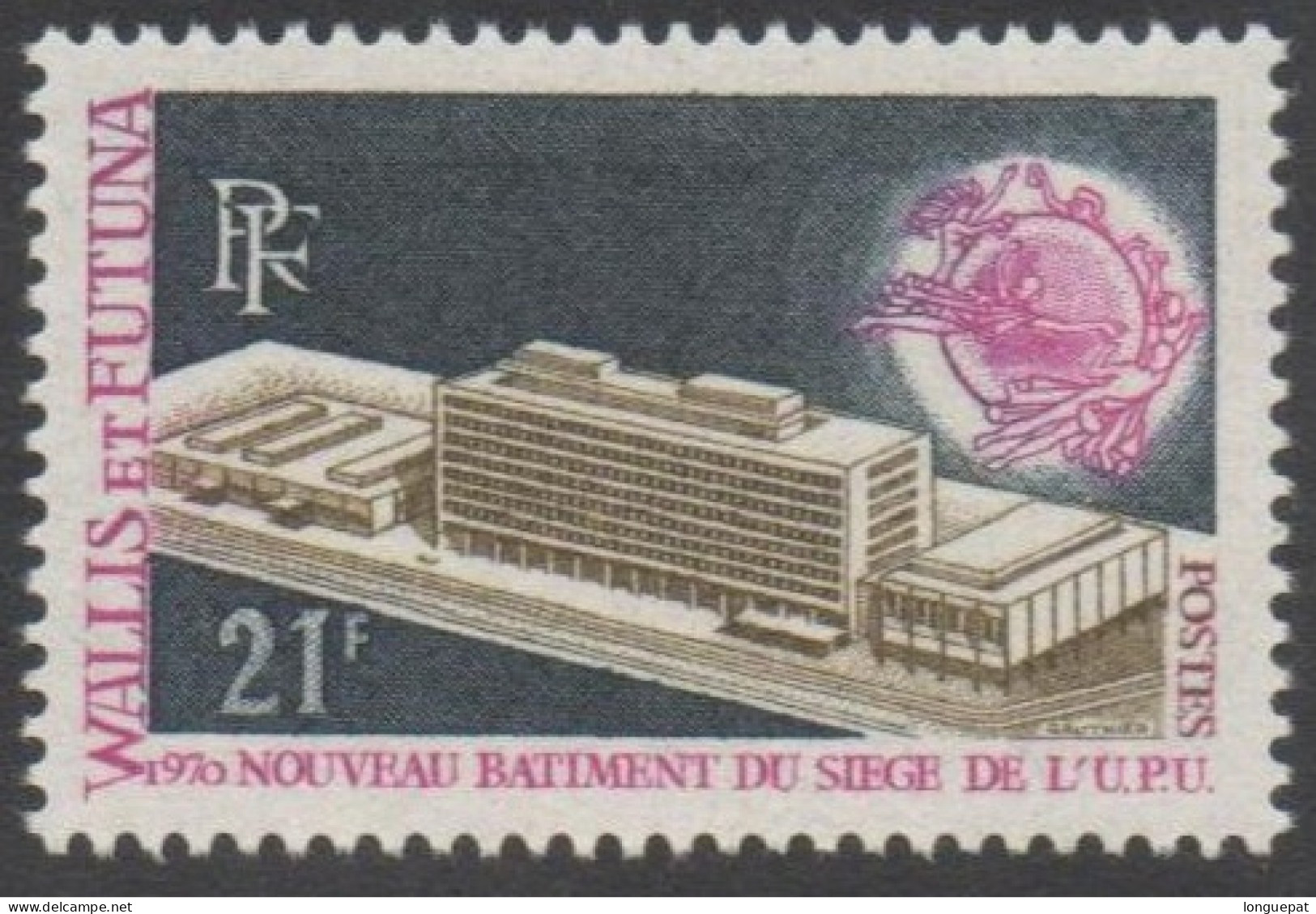 WALLIS Et FUTUNA - Nouveau Bâtiment De L'U.P.U (Union Postale Universelle) à Berne - - Unused Stamps