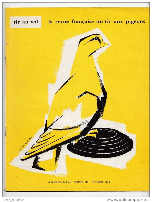 Tir Au Vol, La Revue Française De Tir Aux Pigeons N° 178, 1963, Maurice De La Fuye, Montesson-Sartrouville, Belgique - Waffen