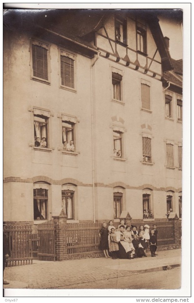 Carte Postale Photo ZITTAU (Allemagne-Deutschland-Saxe-Dist. Dresden-Arr. Görlitz) Havitation-Immeuble-Maison - Zittau