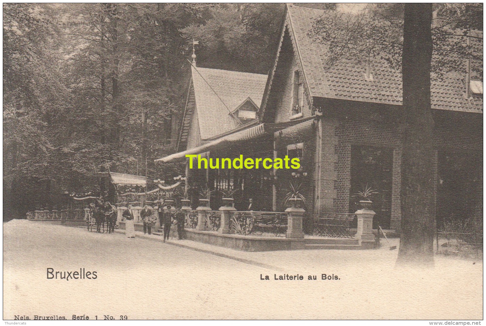 CPA BRUXELLES NELS SERIE 1 No 39 LA LAITERIE AU BOIS - Forêts, Parcs, Jardins