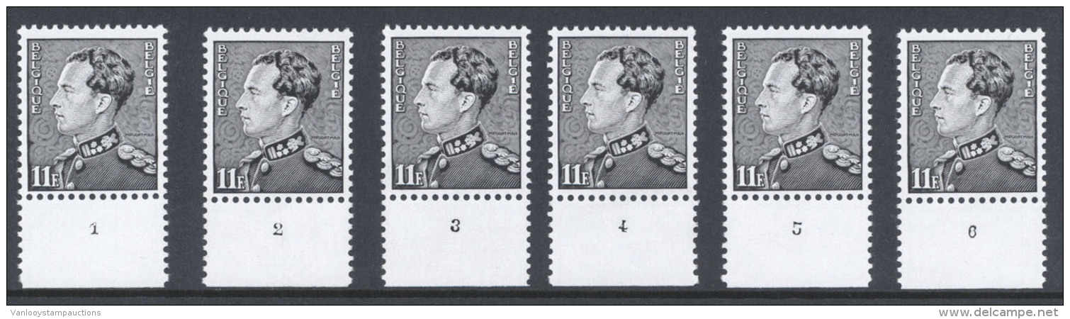 N° 2111 Plaatnr. 1/6 , Zm. - 1936-1951 Poortman