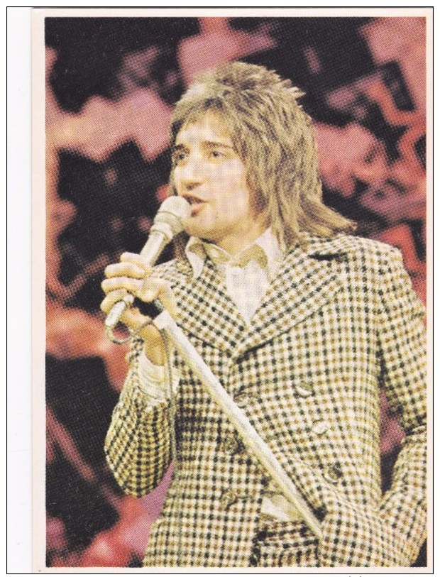 PICTURE POP 1974 PANINI ROD STEWART  N°9 - Sonstige & Ohne Zuordnung