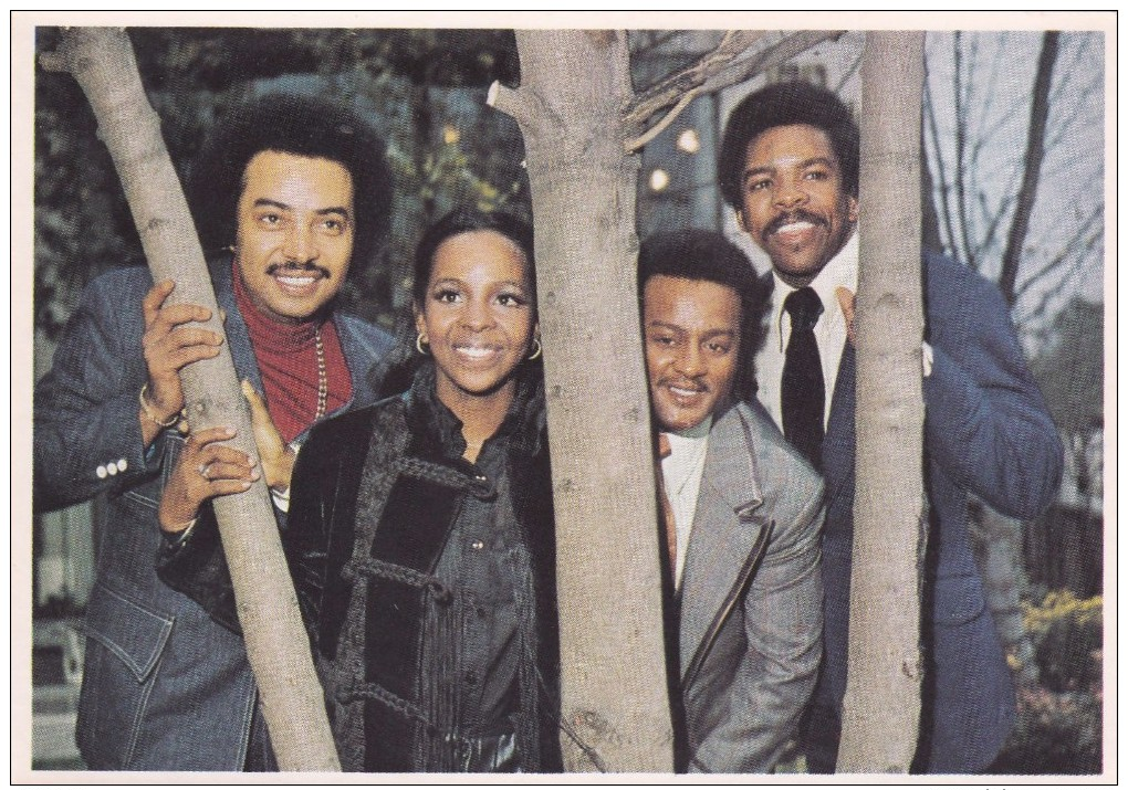 PICTURE POP 1974 PANINI  GLADYS KNIGHT AND PIPS   N°94 - Sonstige & Ohne Zuordnung