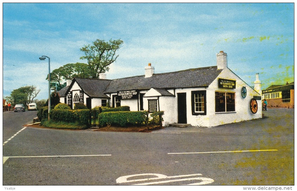 Gretna Green: South Approach / Old Blacksmiths Shop / Original Marriage Anvil - Dumfriesshire